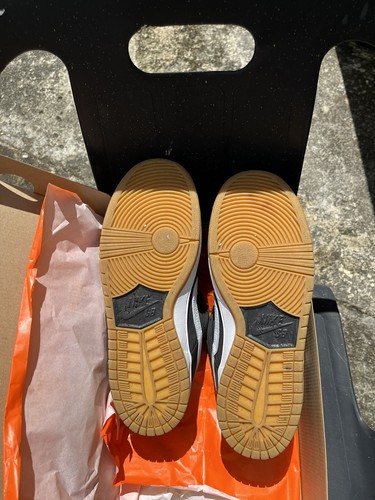 Nike SB Dunk Low Orange Label 2019 Black Gum Size 10 VNDS OG All and Tote Bag - Picture 7 of 13