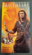 Braveheart Mel Gibson  (VHS 1995, 2-Tape Box Set)