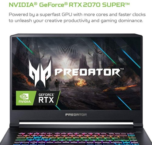 Acer Triton Gaming Laptop, 15,6 FHD i7-10750H, 16GB RAM, 512 GB SSD, RTX 2070 8GB - Bild 3 von 6