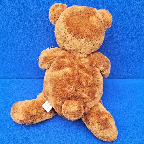 KAUFHOF ELITE BÄR TEDDY MIT HERZ STOFFTIER BRAUN BEAR 30 CM PLÜSCHTIER - Bild 2 von 2