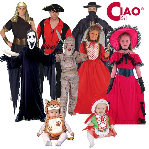 Costume Piccolo Babbo Natale Bambino Rosso Bianco Taglia Unica 5-8 anni Ciao - Foto 4 di 5