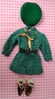 New Listing1950s Terri Lee 16" Fashion Doll Green Girl Scout Dress Hat Saddle Shoes Belt