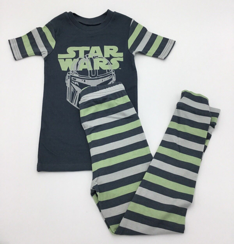Star Wars The MANDALIRIAN kuids 4 Pieces Pajama Set, Green Multi, Size-7 - Picture 3 of 3