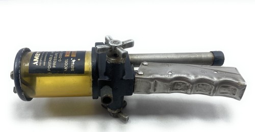 Probador de presión hidráulica portátil manual Ametek T-620 0-5000 PSI - Imagen 10 de 18