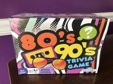 NEW Outset 80s 90s Trivia Card Game Pop Culture Music Movies Sports Television !