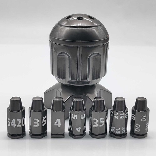 7PCS DND Dice Set with Holder Resin Metal Polyhedral Dungeons & Dragons RPG Game - Picture 5 of 40