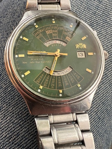 Watch Orient College Perpetual Multi Year Calendar Automatic Japan - Picture 5 of 24
