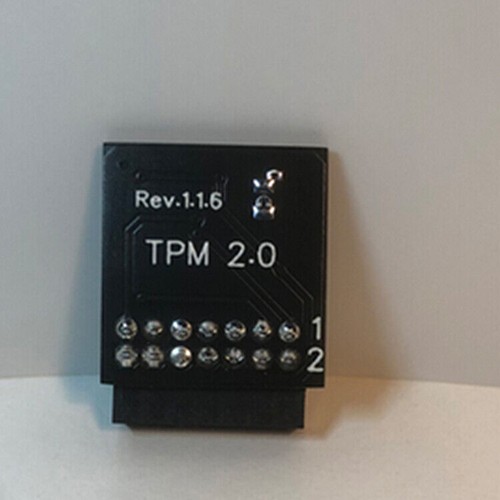 Módulo de seguridad SPI 12 pines/LPC 12/14/20 pines para plataforma GIGABYTE GC-TPM20 - Imagen 8 de 9