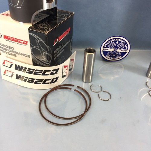 NEW POLARIS 600 77.25MM BORE WISECO PISTONS 2010-2014 CFI IQ 600 LXT RUSH PRO - Picture 7 of 12