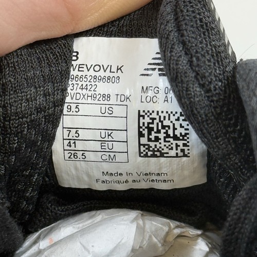 New Balance Fresh Foam X Evoz ST Laufschuhe Schwarz / Weiß Gr. UK 7,5 NEU - Bild 7 von 7