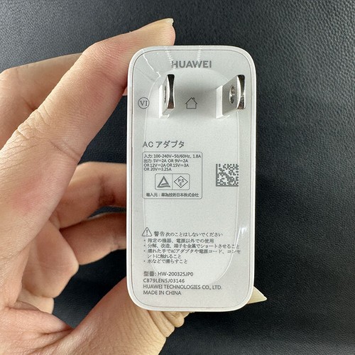 Adaptador de CA tipo C original 3,25A 65W para fuente de alimentación Huawei MateBook X Pro 2021 - Imagen 17 de 22
