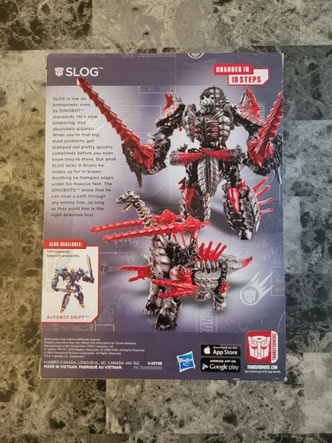 SLOG Hasbro Transformers 4 Age of Extinction AOE Voyager Class Dinobot Brand New - Picture 2 of 2