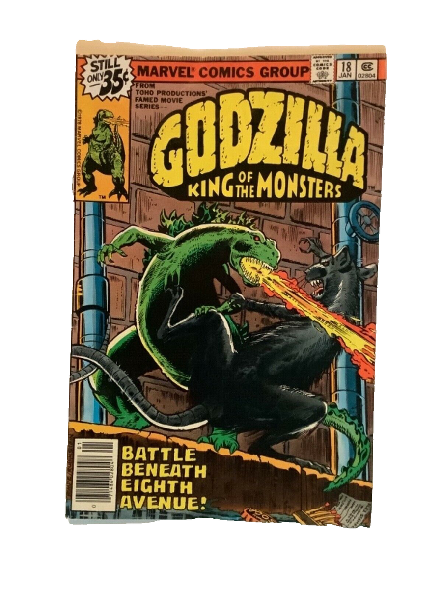 Marvel Comics Group 1978 Godzilla King Of The Monster #18