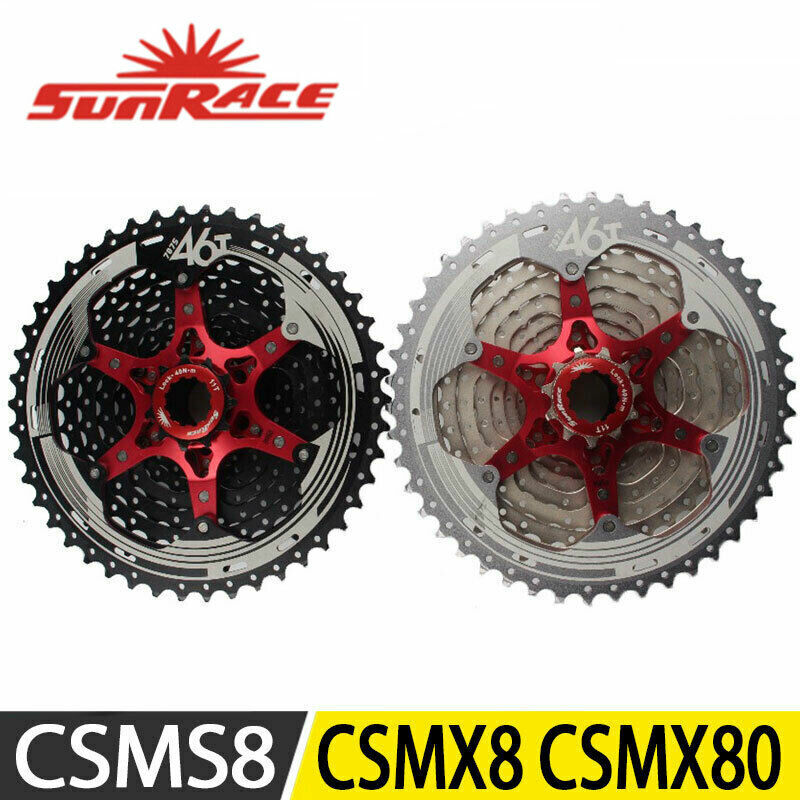 SunRace CSMS8 CSMX8 CSMX80 11 Speed Cassette 11 42 11 46 11 50T MTB Bicycle Bike eBay