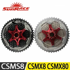 SunRace CSMS8 CSMX8 CSMX80 11 Speed Cassette 11-42 11-46 11-50T MTB Bicycle Bike