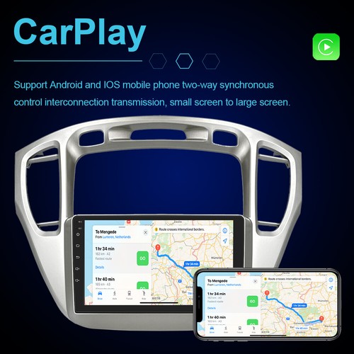 For Toyota Highlander 2000-2007 9" Android 13 Car Stereo Radio GPS Wifi 2+64G - Bild 8 von 12