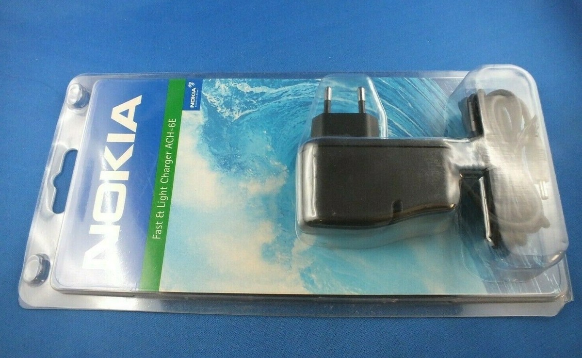 Original Nokia Ladegerät ACH-6E Netzteil Kabel 1610 3110 8110 i