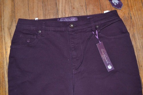 Gloria Vanderbilt The Original Amanda Jean Classic Fit Plum Violet Colored Jean - Bild 14 von 22
