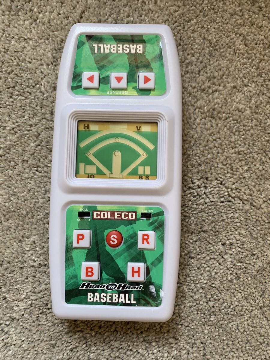 Coleco Head To Head Baseball Electronic Handheld Game Coleco