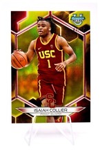 2024 Bowman Best U Isaiah Collier #93 Yellow Refractor /75