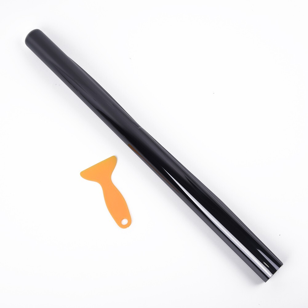 CAR STATIC CLING ANTI-GLARE PRIVACY TINT FILM 35% ANTI-UV ROLL BLACK 50*100CM - Picture 7 of 19