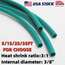5-35 Feet dia 3/8" Heat Shrink Tubing Ratio 3:1 Adhesive Glue Dual Wall Marine