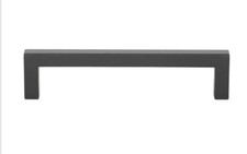5 in. Matte Black Solid Square SlimCabinet Drawer Bar Pulls 10-Pack lot 15