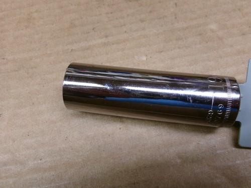 Craftsman USA 1/2" Drive 19 MM Dual Marked 12-Point Deep Socket No 50769 - Picture 6 of 7