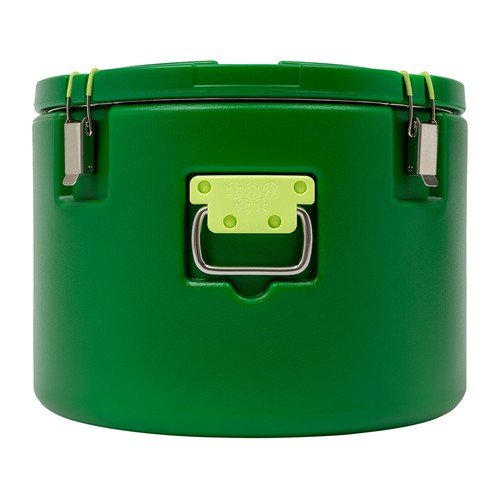 Contenedor de sopa aislado comercial de acero inoxidable 30L - Imagen 13 de 24