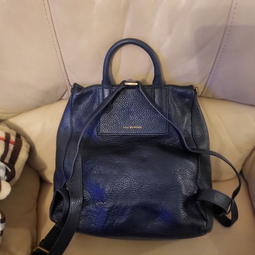 lulu guinness bagpack In Navy Blue Colour Beautiful Leather - Picture 2 of 11