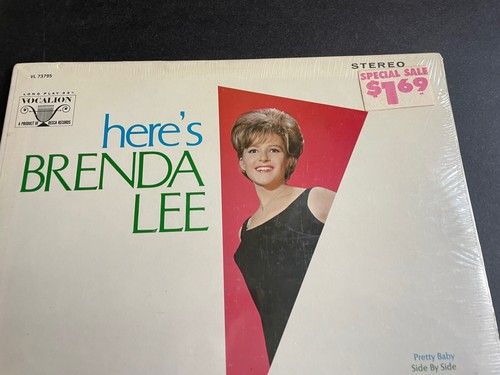 Here's Brenda Lee * 1967 LP * Vocalion Records * VL73795 ** SEALED - Picture 2 of 4