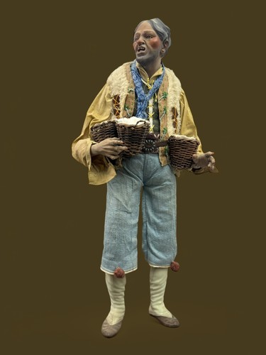 Wanderfigur 40 cm Krippe Mann Präzisionskunst Krippe Belen Neapolitaner - Bild 6 von 12