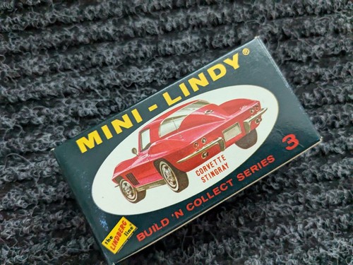 LINDBERG MINI LINDY CHEVROLET CORVETTE MODEL KIT*ORIG 1968 USA #3 - Picture 5 of 7