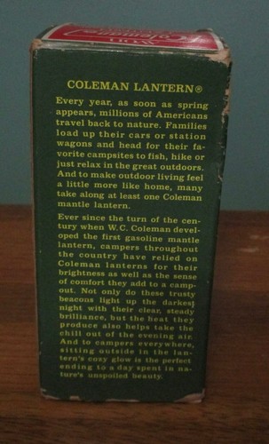 Vintage Avon Coleman Lantern Wild Country Cologne Decanter Empty with box - Picture 6 of 11