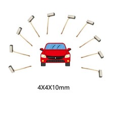 4X4X10mm Car Motor Carbon Brushes for Automotive Wiper, Window glass lifter