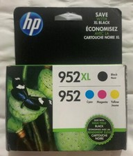 HP 952XL/952 Multi-Color Ink Cartridge Set N9...