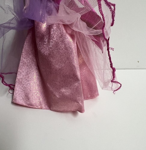 Barbie Buon Compleanno 2001 Bambola Capelli Biondi Vestito Rosa 12" Mattel - Foto 6 di 7