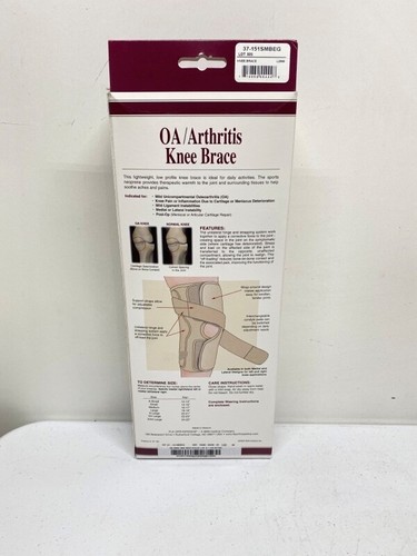 FLA OA / Arthritis Knee Brace - Professional Grade Small 37-151SMBEG MR/LL... - Picture 4 of 4