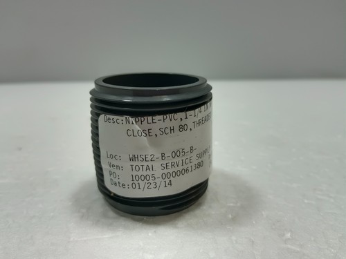TOTAL SERVICES SCH 80 PVC NIPPLE - 第 2/5 張圖片