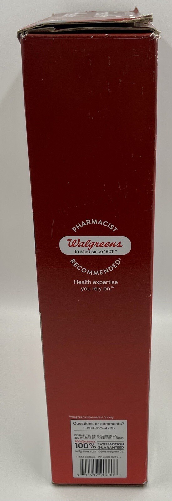 Walgreens King Size FastHeat Heating Pad, 4 Heat settings, Beige, 12