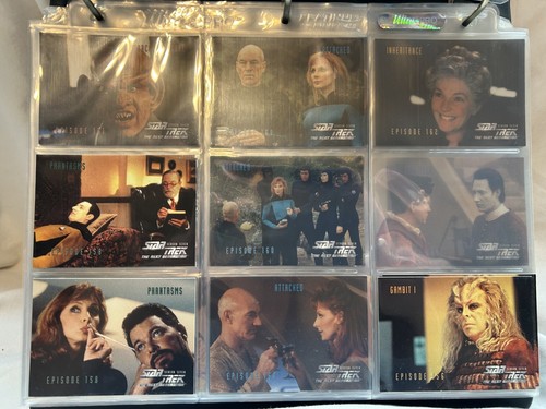Star Trek - The Next Generation Trading Cards (136 Total Cards) - Picture 3 of 20