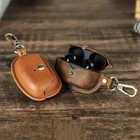 Genuine Leather Earphone Case For Sony WF-1000XM5 Wireless Bluetooth Earbuds Box