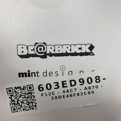 Medicom Toys Mint Designs 400% Bearbrick Figure In Box | eBay