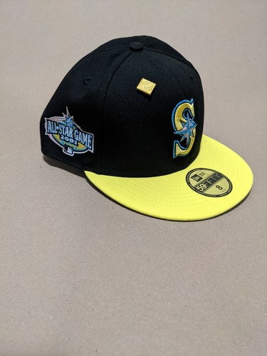 Seattle Mariners Tulip Collection 2001 All Star Game Capsule Fitted Hat Size 8 - Picture 2 of 7
