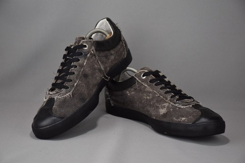 Dolche & Gabbana Mens Low Sneakers Cotton Leather CS0628 Size US 10 UK 9 EU 43 - Picture 5 of 13