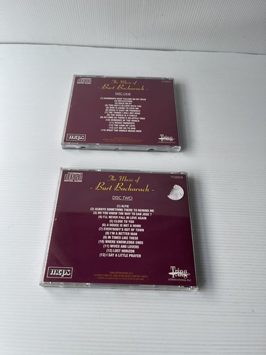 The Music Of Burt Bacharach CD X2 , Disc 1 And 2 VGC - Picture 3 of 3