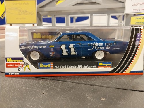 Monogramma Revel scala 1/32 #85-4887, NASCAR, 65 Ford Galaxy 500, Ned Jarrett #11 - Foto 2 di 6