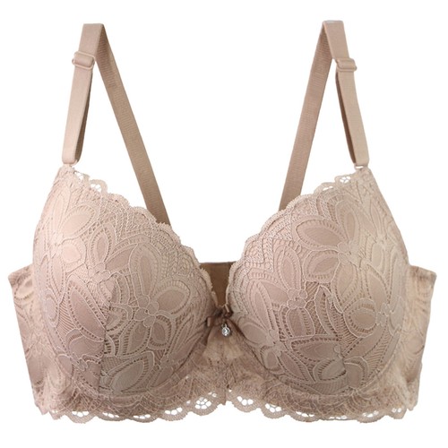UK Sexy Lace Floral Bra Padded Push Up Bra Multiway Strapless Bra Underwear - Picture 12 of 28
