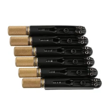 Fanned Frets Headless Guitar Bridge Tailpiece for 6 String Headless Guitar