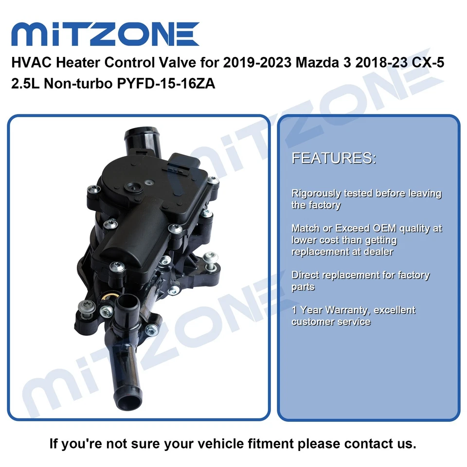 Клапан управления водой для Mazda 3 2018-23 CX-5 2,5 л 2019-2023 годов выпуска без турбонаддува ⭐⭐⭐⭐⭐ - Изображение 2 из 4